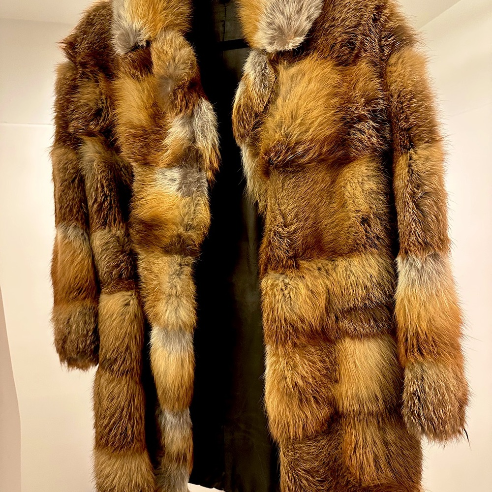 REAL woman’s fur coat